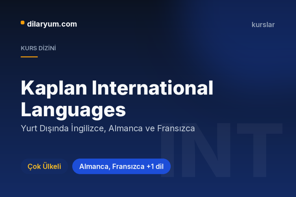 Kaplan International Languages, Çok Ülkeli