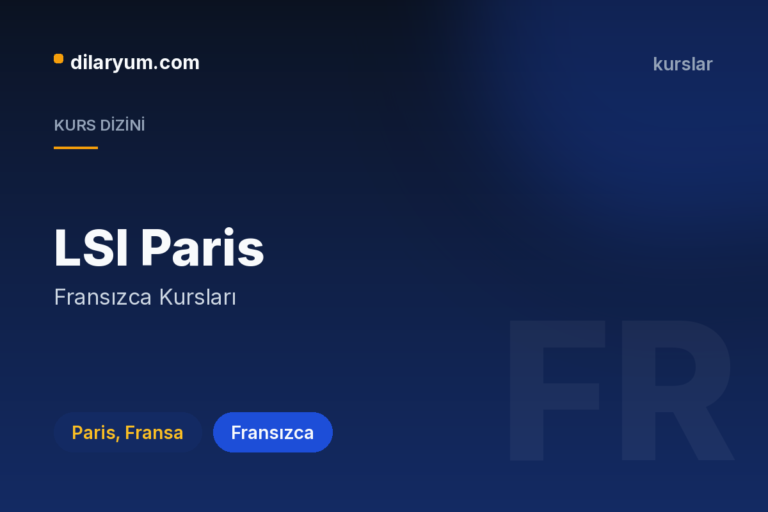 LSI Paris, Paris, Fransa