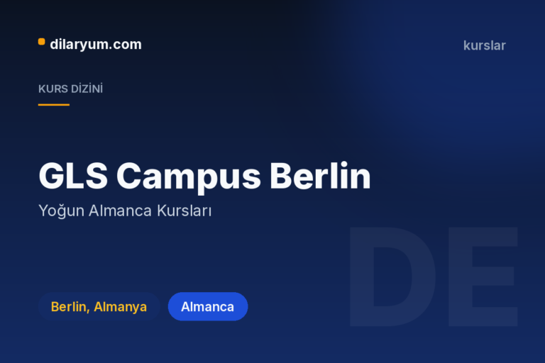 GLS Campus Berlin, Berlin, Almanya
